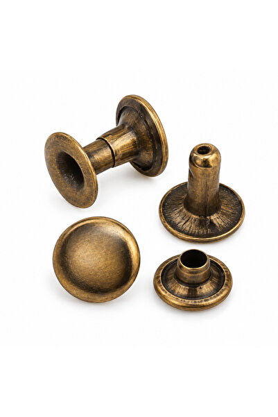 YF STORE 7 mm Metal Rivet 100 Takım