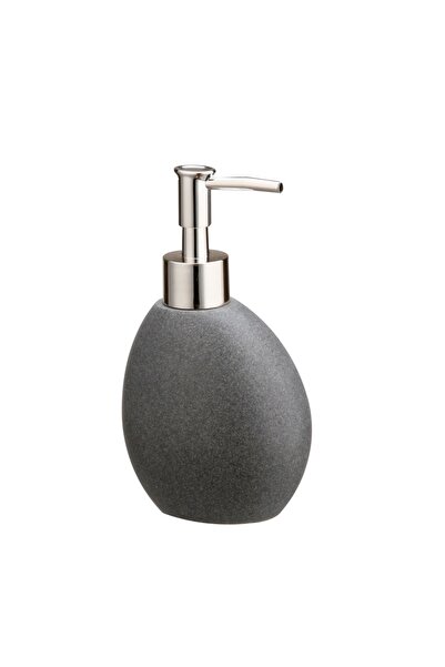 OEM Liquid soap dispenser Kadda Onda BPO-0284A, polyresin, anthracite, 200 ml