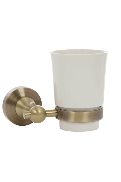 OEM Bathroom glass for personal hygiene, with holder, Kadda Retro 89784, glas...