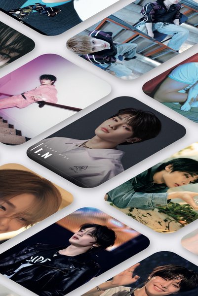 KSTAR Stray Kids I.N 56 Adet Premium Fotokart Seti