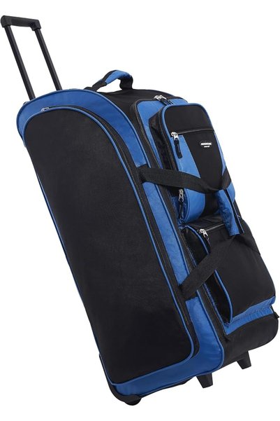 Travelers Club Xpedition 30 Inch Rolling Multi-Pocket Upright Duffel