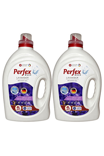 PERFEX Set of 2 x Lavender liquid laundry detergent 4.2 L