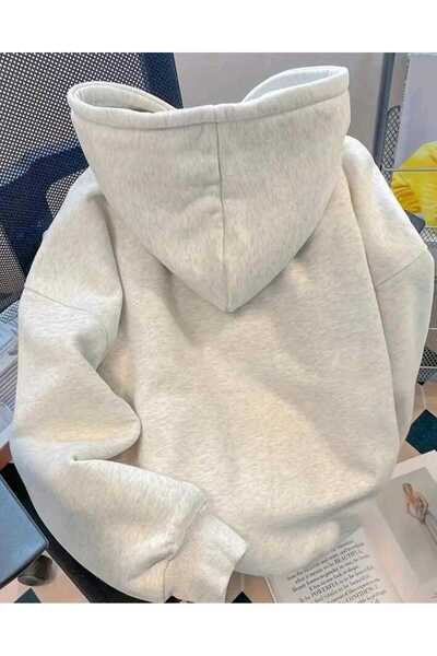 WESTWARD Unisex Y2k Erkek/Kadın NYC Baskılı Kapüşonlu Pamuklu Sweatshirt hoodie