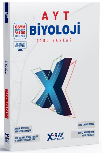 YKS AYT Biyoloji Soru Bankası Video Çözümlü