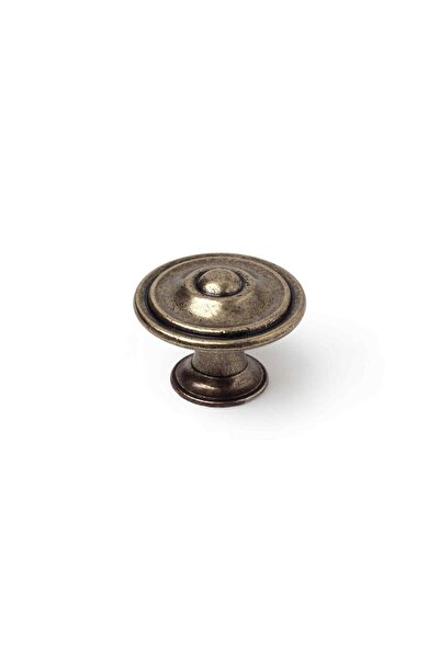 OEM Buton pentru mobila, REI, metalic, zamac, vintage, 35 x 35 x 26 mm