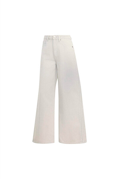 adidas Lifestyle Kadın Gri Jean Pantolon