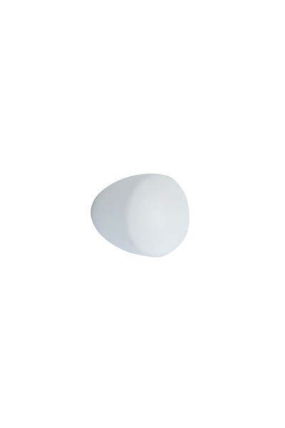 OEM Buton pentru mobila, plastic, alb, M 487.43.11, 20 x 23 mm