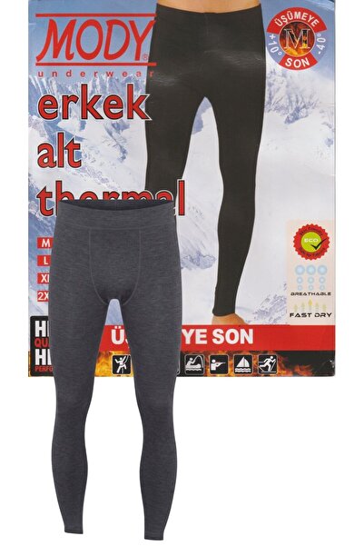 marufshop Muško zimsko termo donje rublje od likre antracit boje