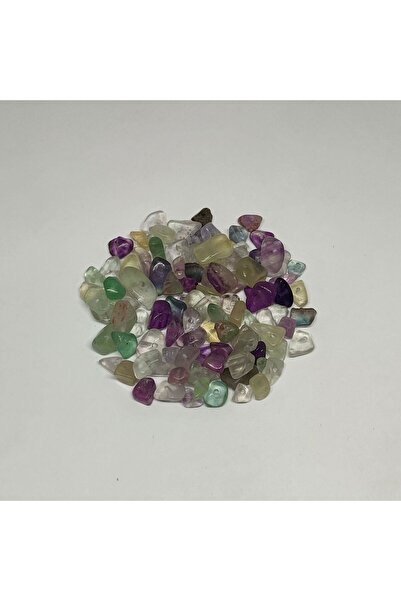 Kırık Doğal Taş Küpe Kolye Bileklik Takı Yapım Boncuğu Lila & Su Yeşili ( 20 gram )