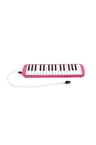 hepeğitim 32 Tuşlu Bez Çantalı Pembe Melodika (Yedek Ağızlıklı)