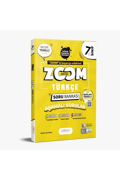 Günay Yayınları 7. SINIF ZOOM SERİSİ TR-MAT-FEN-SOSYAL-DİN SORU BANKASI 2026-2027 BAĞLAM TEMELLİ