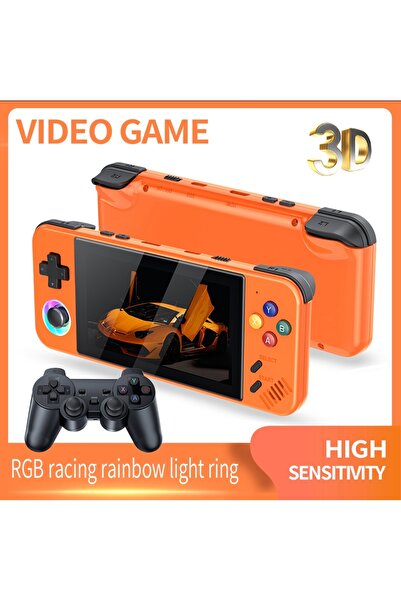 ErginGroup M41P HD Retro Mini Taşınabilir El Tipi Atari 4,2 inç IPS Ekran 3D ...