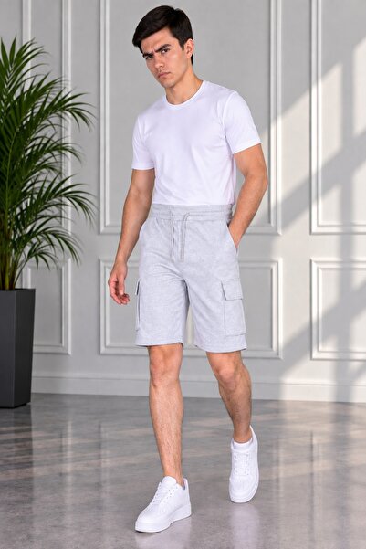 TUKSAR Unisex Comfortable Fit Cargo Shorts with Pockets