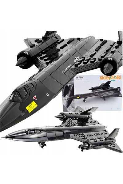 Skleplolki KLOCI CONSTRUCTIVE PENTRU COPII AVION MILITAR BLACKBIRD MODEL SET 174