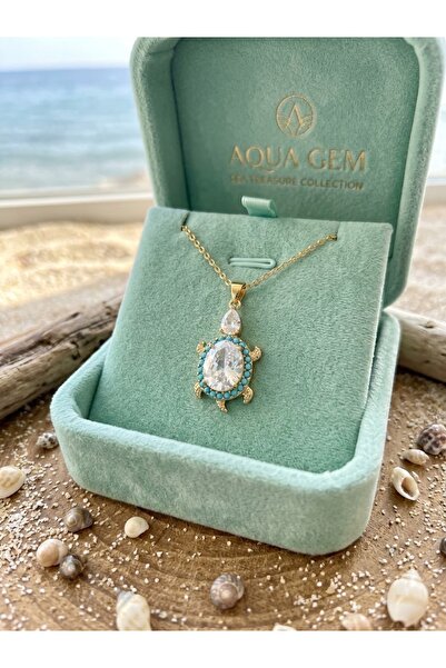 İNN JEWELLERY 316 L Çelik Kolye Kaplumbağa Figürlü Renk Atmaz