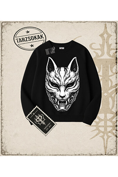 Tarzsokak KITSUNE Oversize unisex majica sa okruglim izrezom