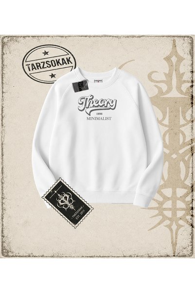 Tarzsokak Theory SMALL Oversize Unisex Dukserica sa Okruglim Izrezom