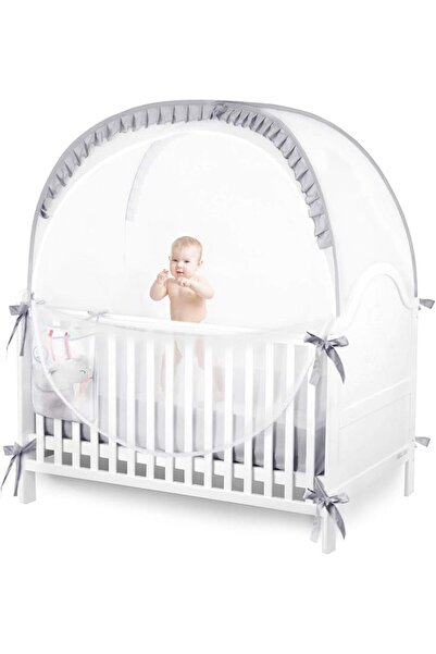 GENERAL Safety Tent for Toddler Beds - Pop-Up Mosquito Canopy Cover for Infan...