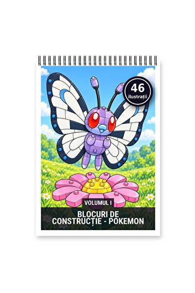 Legendary Gifts Carte de colorat, 46 de ilustrații Blocuri de constructie - P...