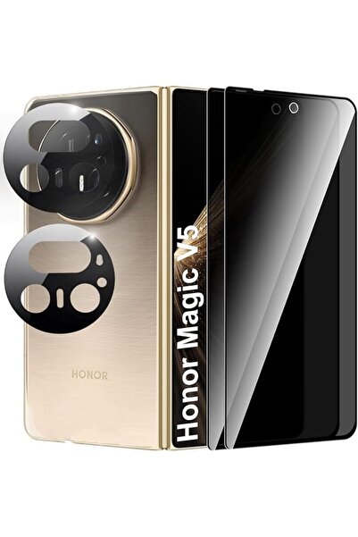 Aookay For Honor Magic V5 Screen Protector: 2 Pack Anti-Spy Tempered Glass Pr...