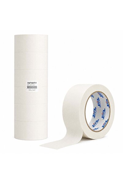 JML Хартиена самозалепваща лента, комплект от 6 броя, 4.8см x 20м, Модел 302D...
