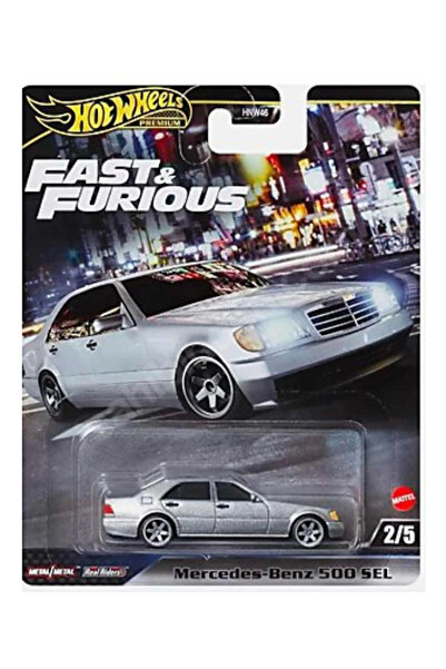HOT WHEELS Mercedes-Benz 500 SEL Fast & Furious Premium Oyuncak Araba