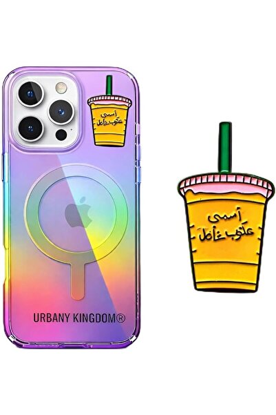 Generic ملصق معدني للهاتف المحمول من 3M - تصميم القهوة |   ملصق هاتف معدني مت...