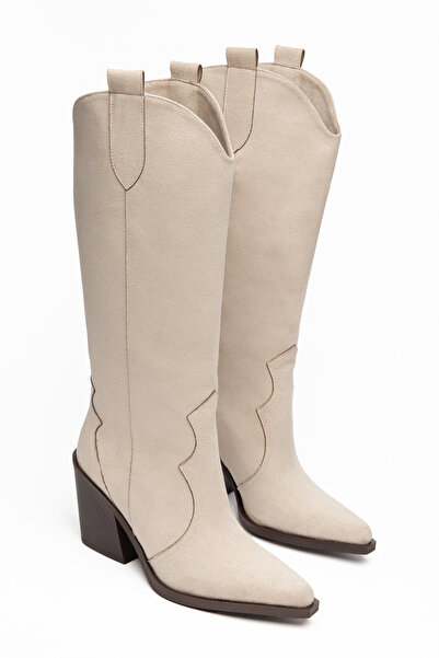 MS SUGAR SHOES Cizme de cowboy pentru femei, cu vârf ascuțit, toc gros, cizme...