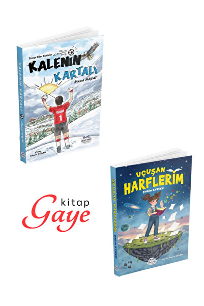 Anonim Yayıncılık Kalenin Kartalı ve Uçuşan Harflerim 2 Kitap SET