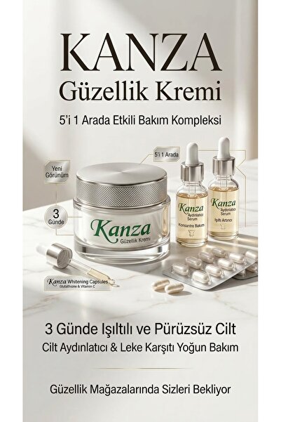 Genel Markalar Kanza Beauty Cream 5in1 Leke Karşıtı Ve Cilt Tonu Eşitleyici B...