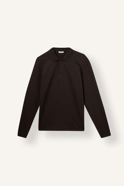 DeFacto Regular Fit Polo Neck Basic Sweatshirt (26 Wn)