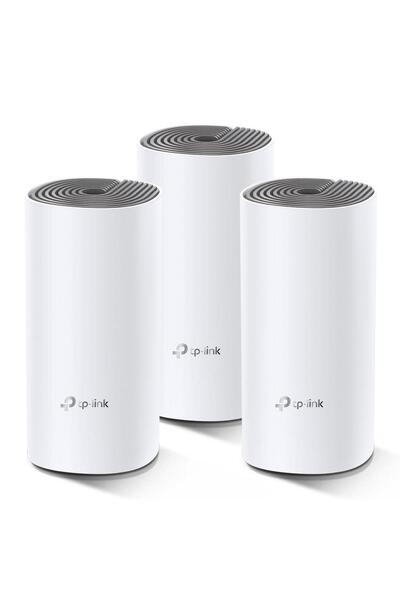 TP-LINK DECO E4 1200MBPS MESH WI-FI SİSTEMİ (ÜÇLÜ)