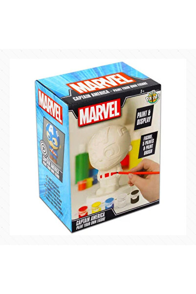Marvel Ας ζωγραφίσουμε: Ζωγράφισε τη δική σου φιγούρα Κάπτεν Αμέρικα