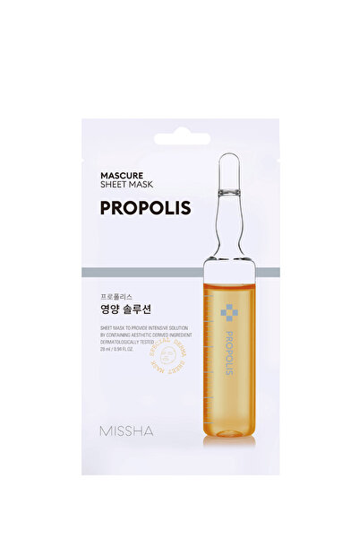 Missha Mascure Подхранваща маска за лице (Прополис), MISSHA, 27 мл