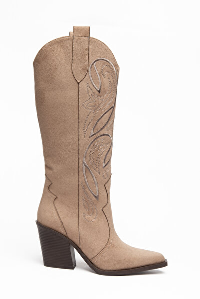 MS SUGAR SHOES Cizme de cowboy pentru femei, cu vârf ascuțit, cu broderie, cu...