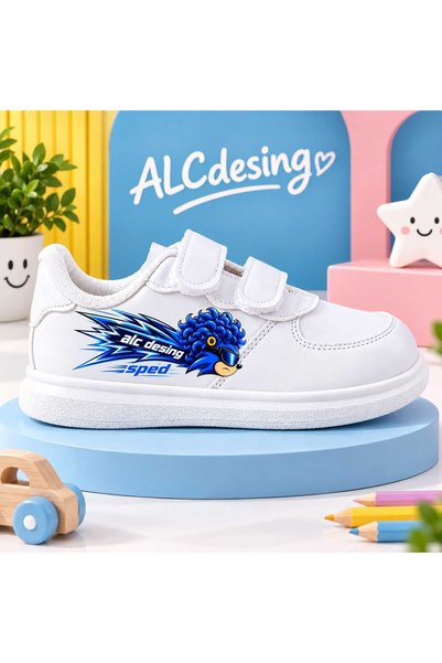 alcdesing Kahraman Men's Printed Strap Sneakers