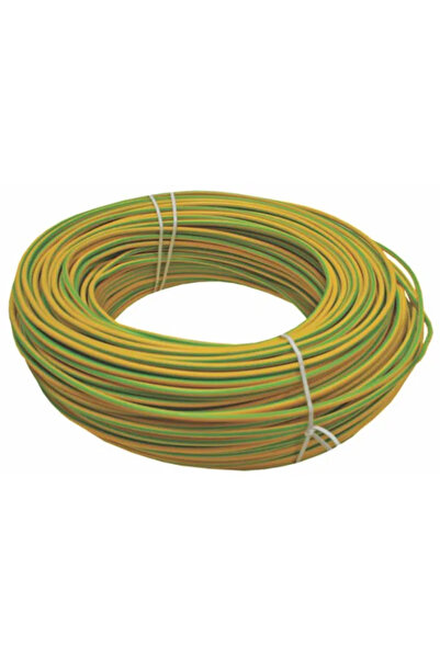 Flamex Conductor electric flexibil MYF 2.5 mm², galben-verde, colac 100 m