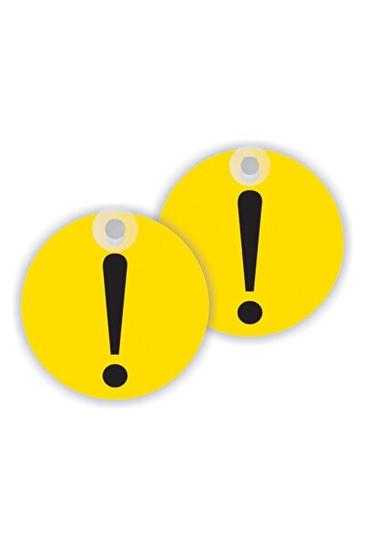 JOLIE Beginner Sign with Suction Cups 2 Pieces