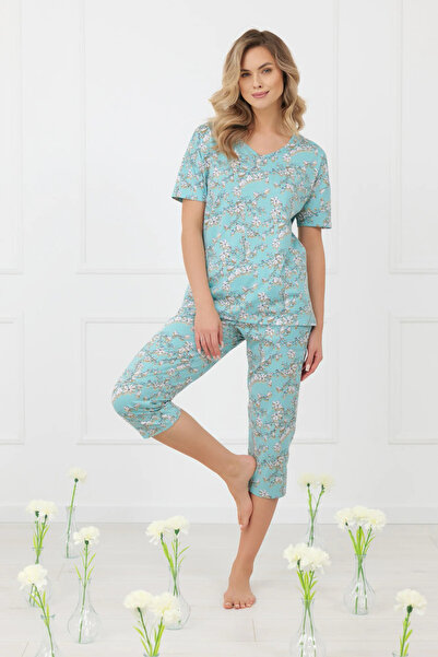 Other Pijama de damă cu mânecă scurtă și pantaloni 3/4, Hikari M