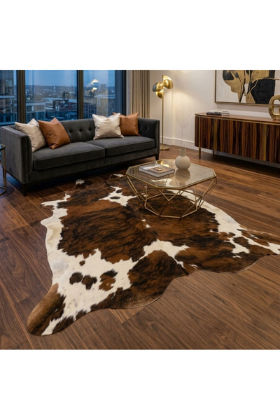 Tricolor İthal Premium Hakiki Dana Postu 198x198cm