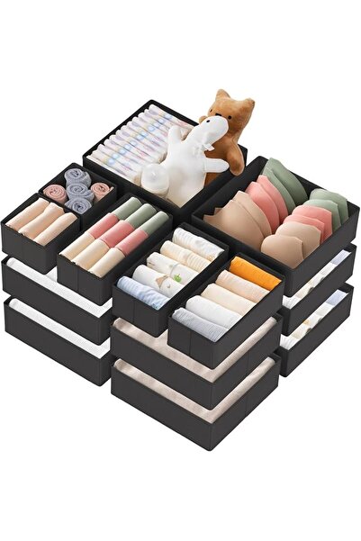 GENERAL Drawer Organizer Clothes, 10 Pack Dresser Organizer for Baby Clothes,...