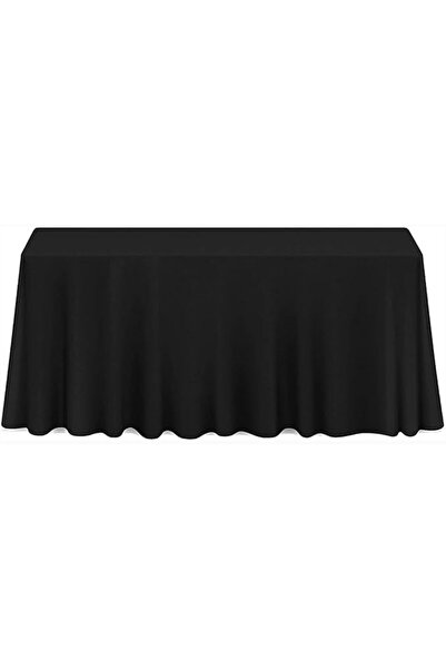 GENERAL Large White Table Cloth for 14 Foot Table, Waterproof, Heavy Duty, Lo...