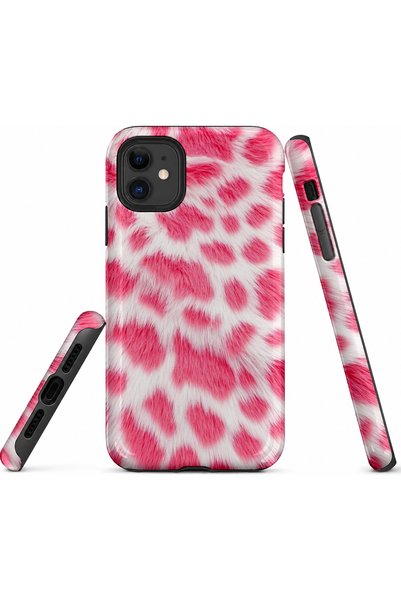 EDELFU متوافق مع iPhone 12 و12PRO - غطاء حماية مزدوج الطبقات بلون الزهري، غطا...