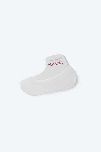 CARINA Carina Invisible Socks - White