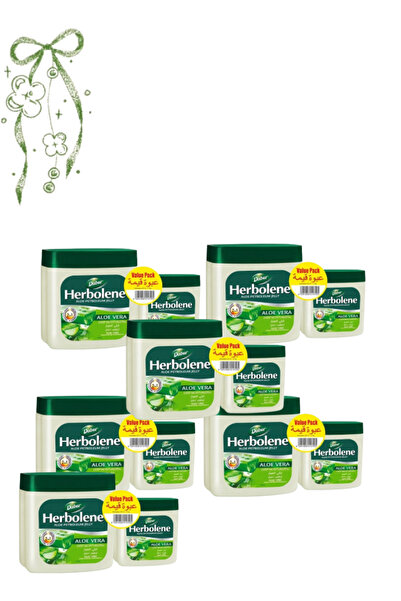 Dabur 6 Pieces Herbolene Aloe Petroleum Jelly 425 ML Value Pack