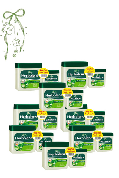 Dabur 8 Pieces Herbolene Aloe Petroleum Jelly 425 ML Value Pack
