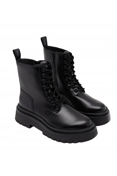 Pepe Jeans QUEEN BASS Încălțăminte de damă, botine negre cu șireturi, 36 AWE