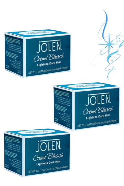 jOLEN 3 قطع كريم تبييض 113 جرام