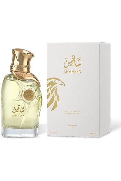 Al Rehab perfumes Al Rehab Shaheen Eau De Parfum – بخاخ فاخر سعة 100 مل – عطر نوبل للجنسين – مزيج عطري خشبي
