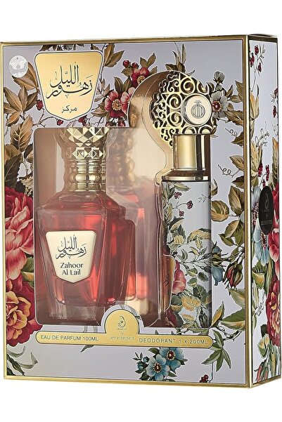 Arabiyat مجموعة عطر زهر الليل المكثف للجنسين، تتضمن عطر 100 مل + مزيل عرق 200 مل